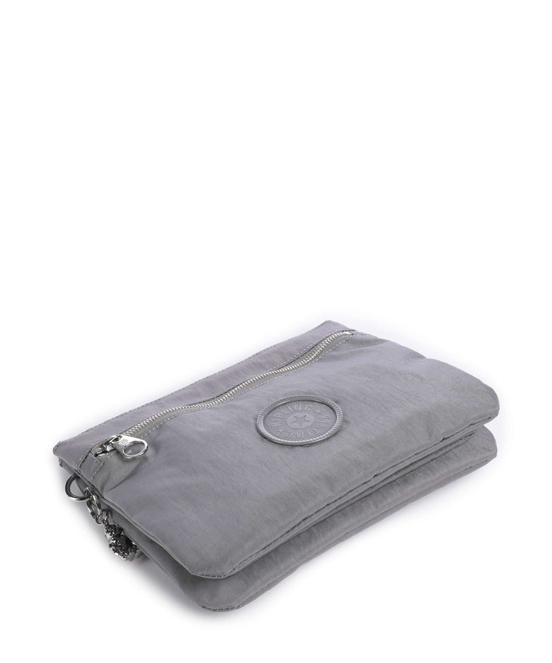 Kipling Charm Riri L Zip Crossbody bag grey spice