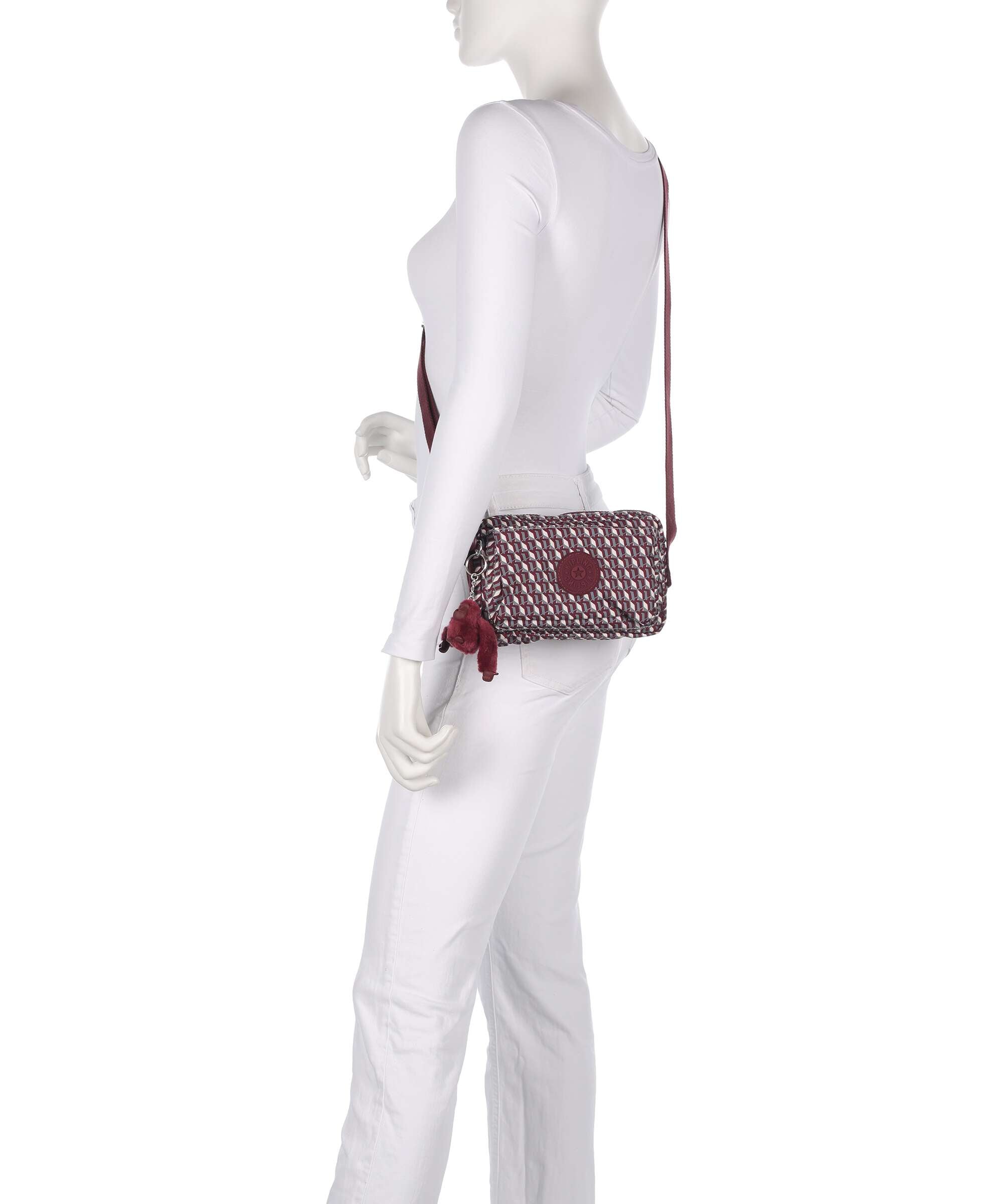 Kipling Basic Abanu Crossbody bag wine