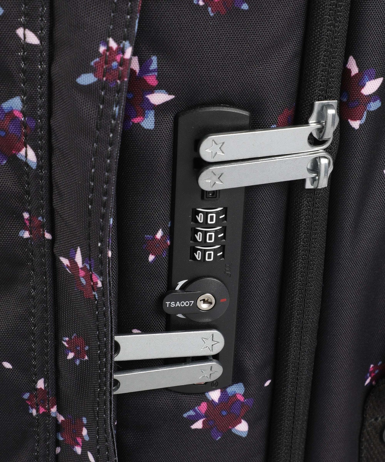 Kipling Basic Spontaneous M Spinner (4 wheels) night flower