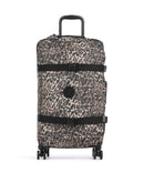 Kipling Basic Spontaneous M 4-Pyöräiset matkalaukku wild leopard