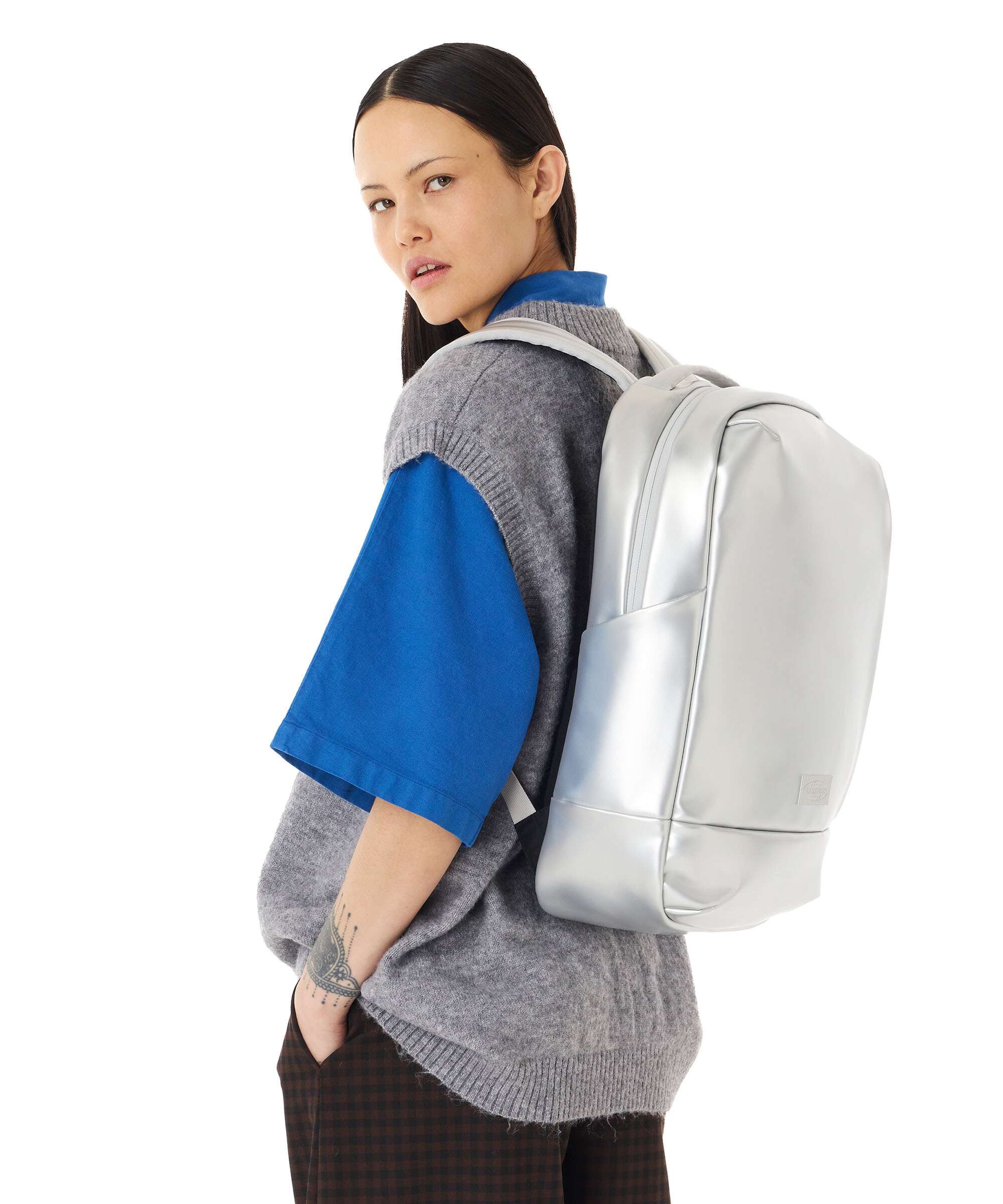 Eastpak CNNCT Tecum Backpack silver