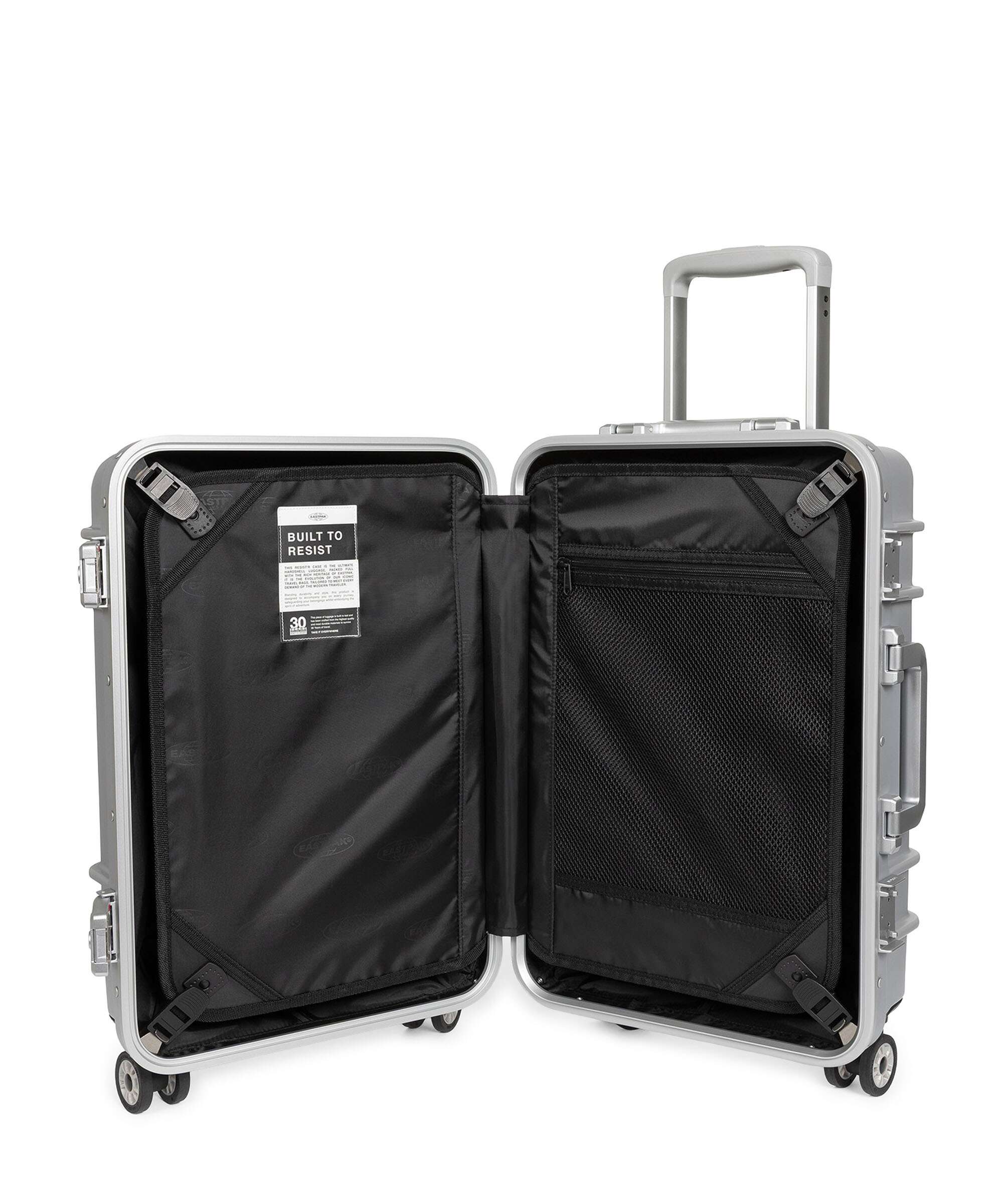 Eastpak Resist'R Case Spinner (4 wheels) metal silver