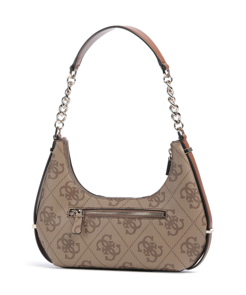 Guess Erenia Shoulder bag latte logo
