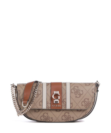 Guess Erenia Olkalaukku latte logo