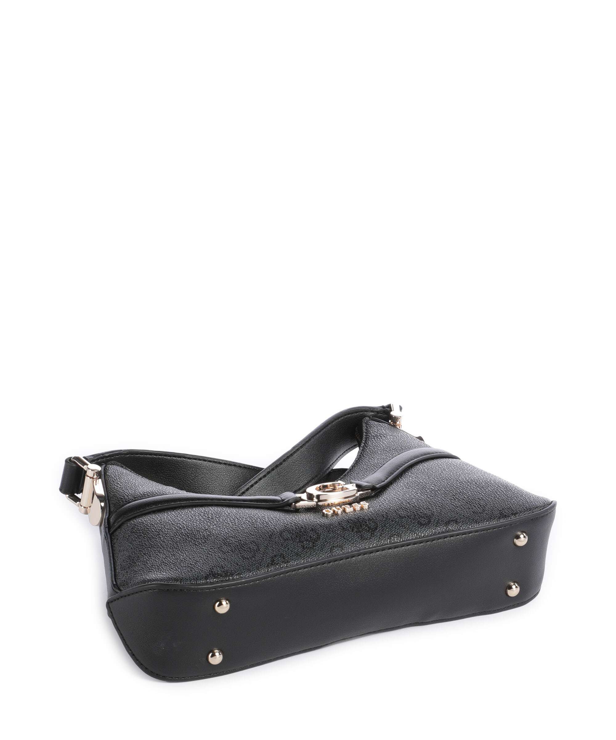 Guess Dea Crossbody bag coal logo