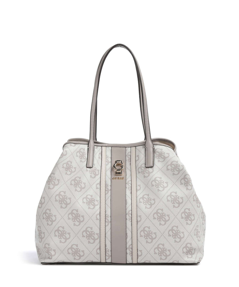 Guess Erenia Tote bag dark taupe logo