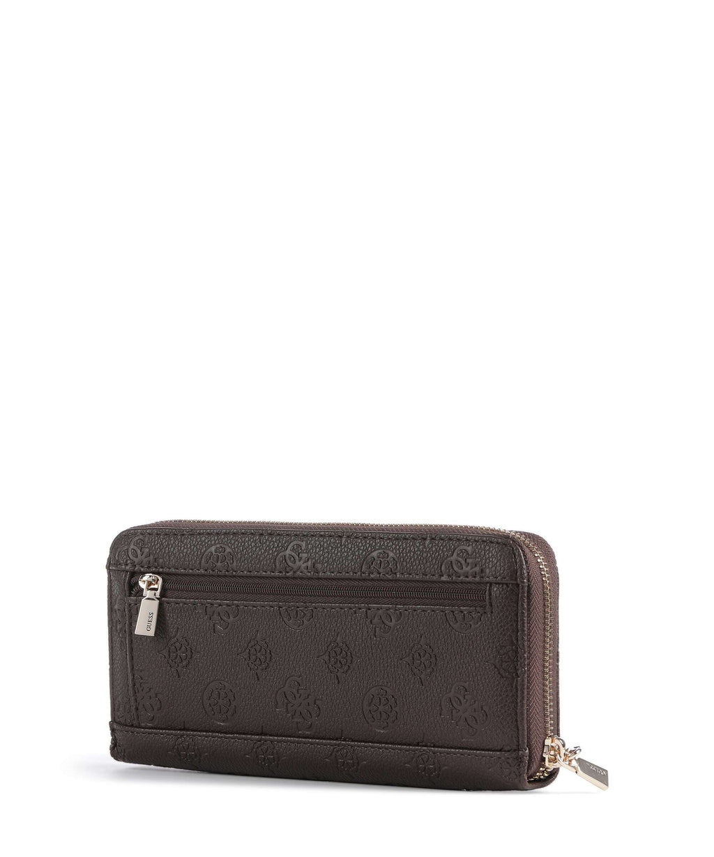 Guess Blake Large Wallet brown logo