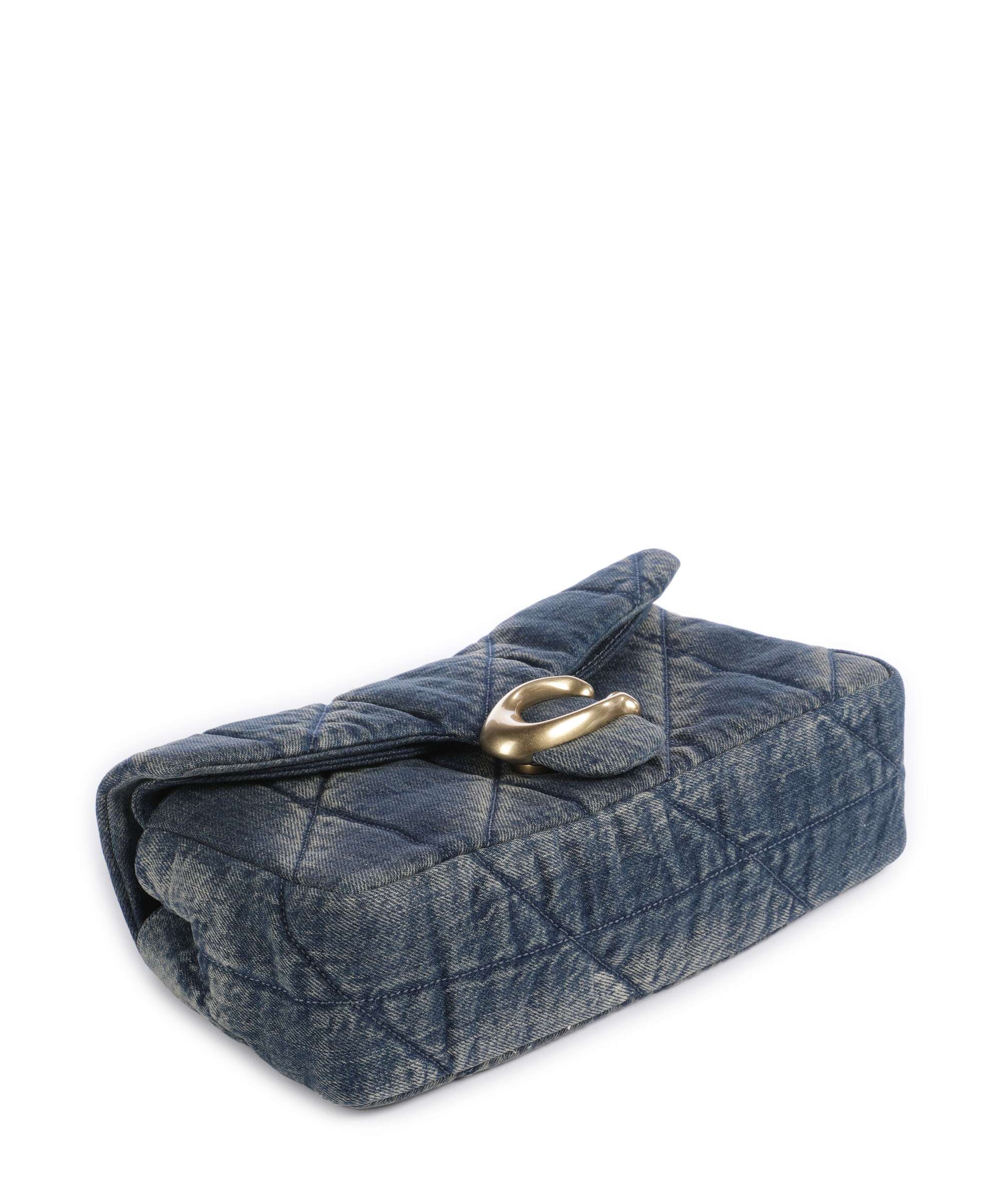 Coach Tabby Soft Quilted Loved Denim 26 Shoulder bag dark indigo