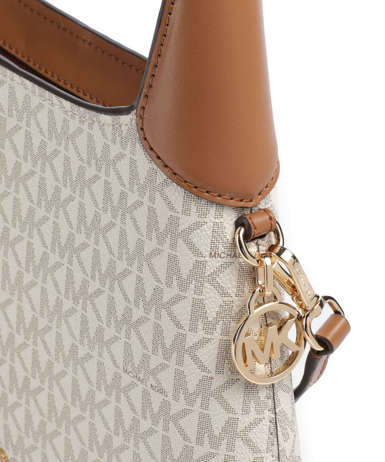 Michael Kors Alice Small Shoulder bag vanilla/acorn