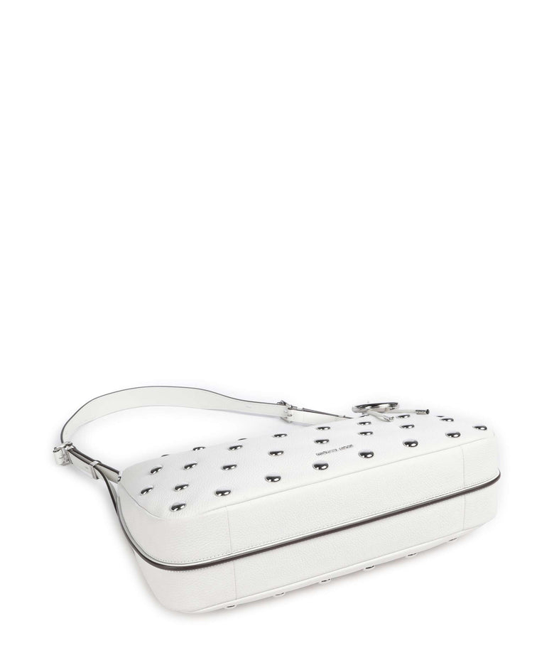 Michael Kors Nolita Medium Hobo bag optic white