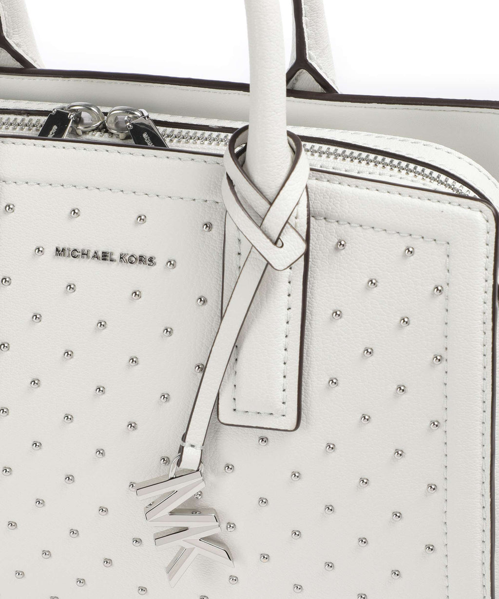 Michael Kors Laila Small Handbag optic white