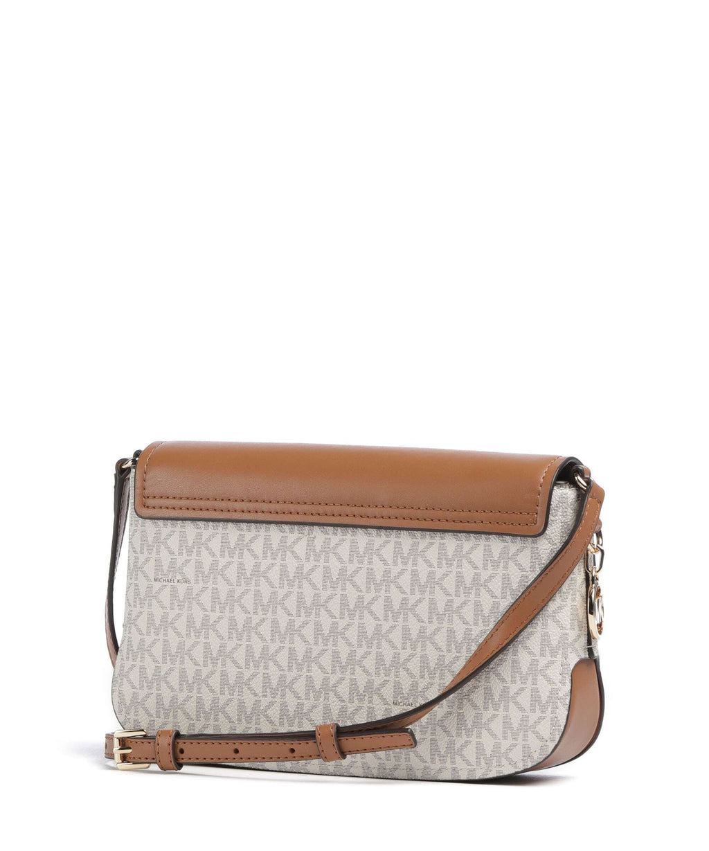Michael Kors Alice Small Crossbody bag vanilla/acorn