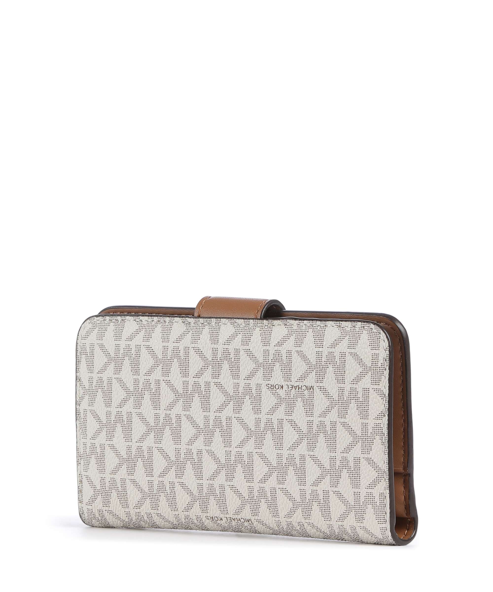 Michael Kors MK Pop Charm Medium Wallet vanilla/acrn