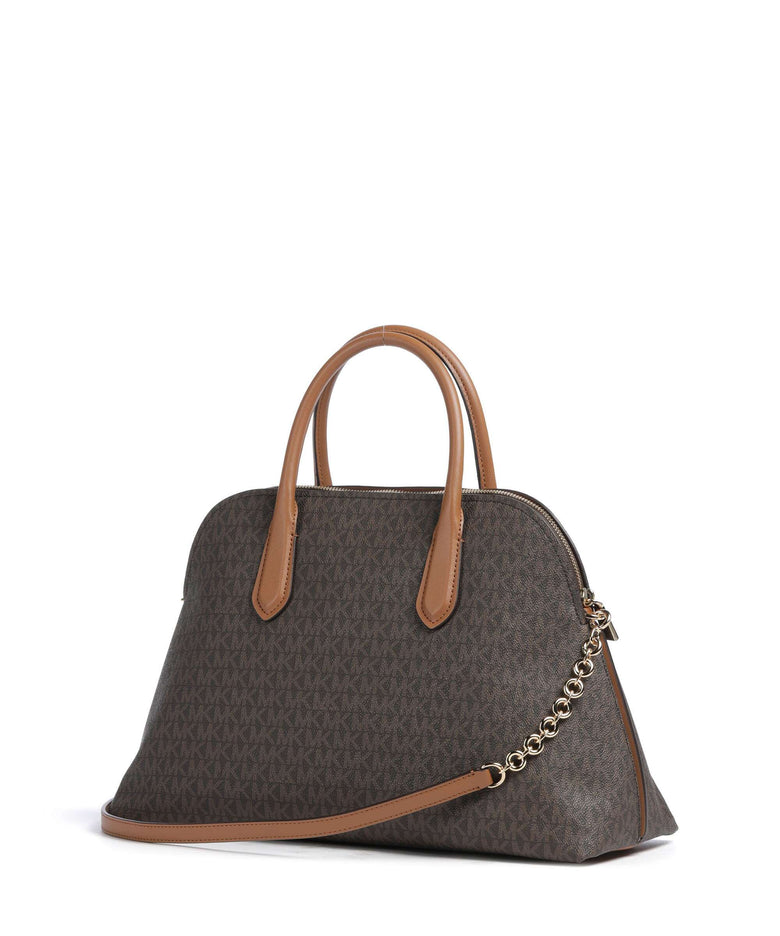 Michael Kors Freddie Large Handbag brown/acorn