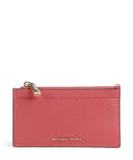 Michael Kors Jet Set Credit card holder light berry sorbet
