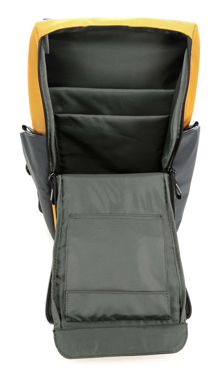 Delsey Paris Securflap Backpack gelb
