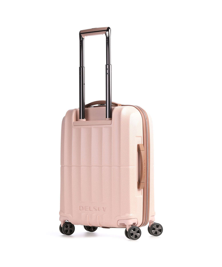 Delsey Paris Carrousel Slim Line Spinner (4 wheels) pink