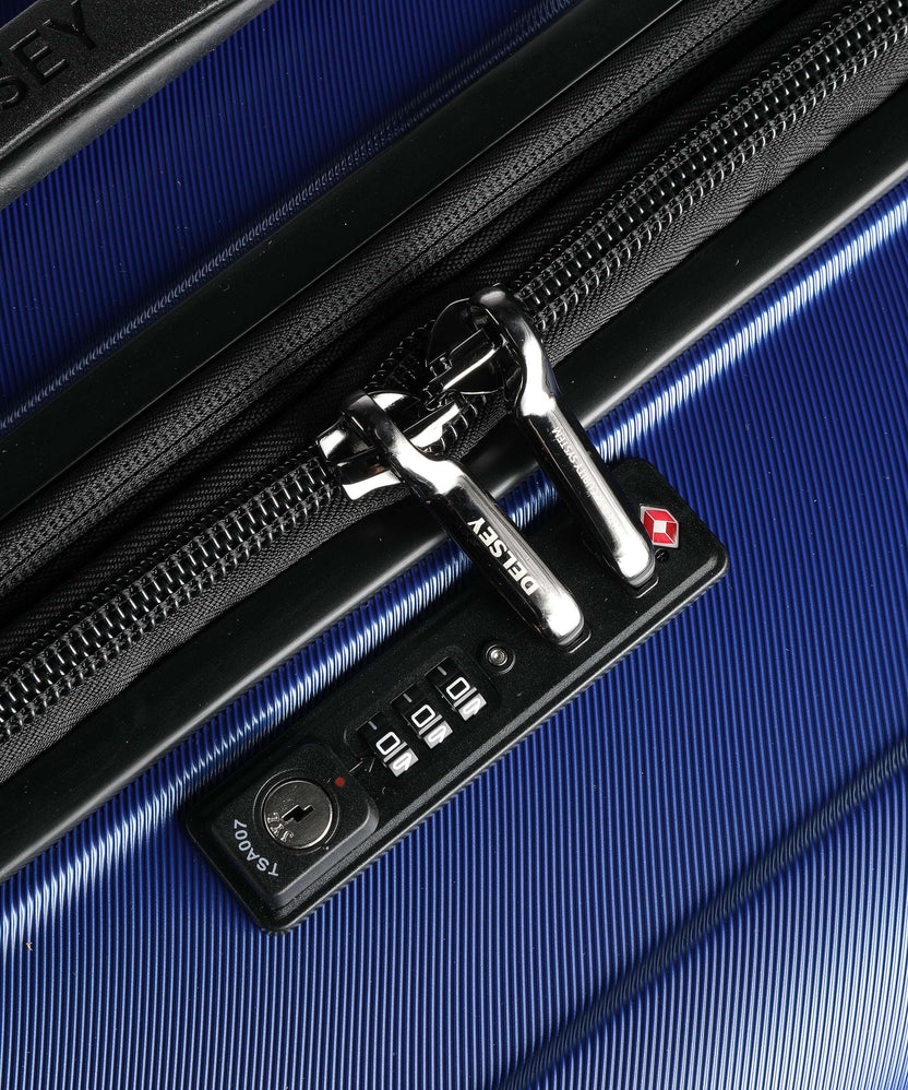 Delsey Paris Shadow 5.0 Spinner (4 wheels) blau