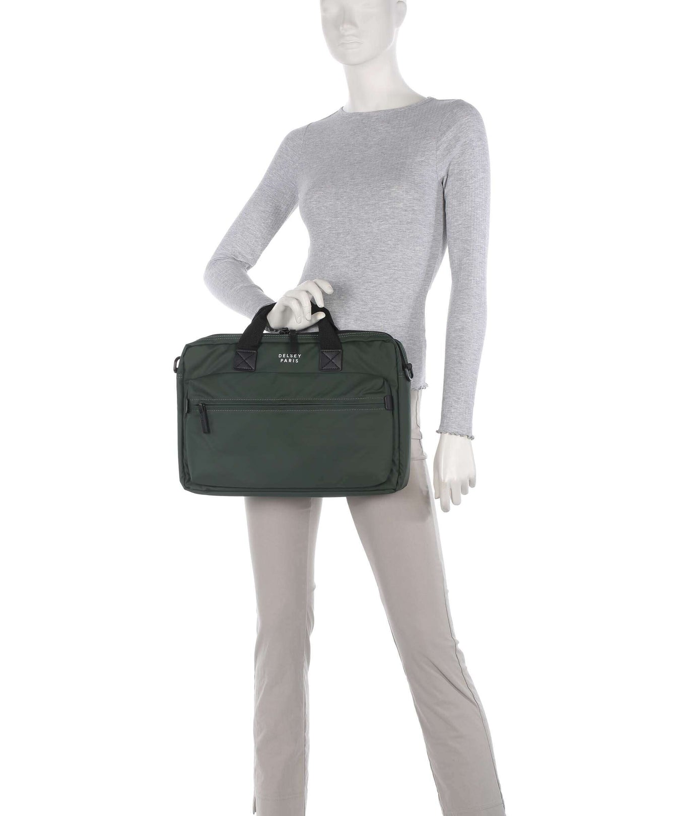 Delsey Paris Maubert 2.0 Briefcase army