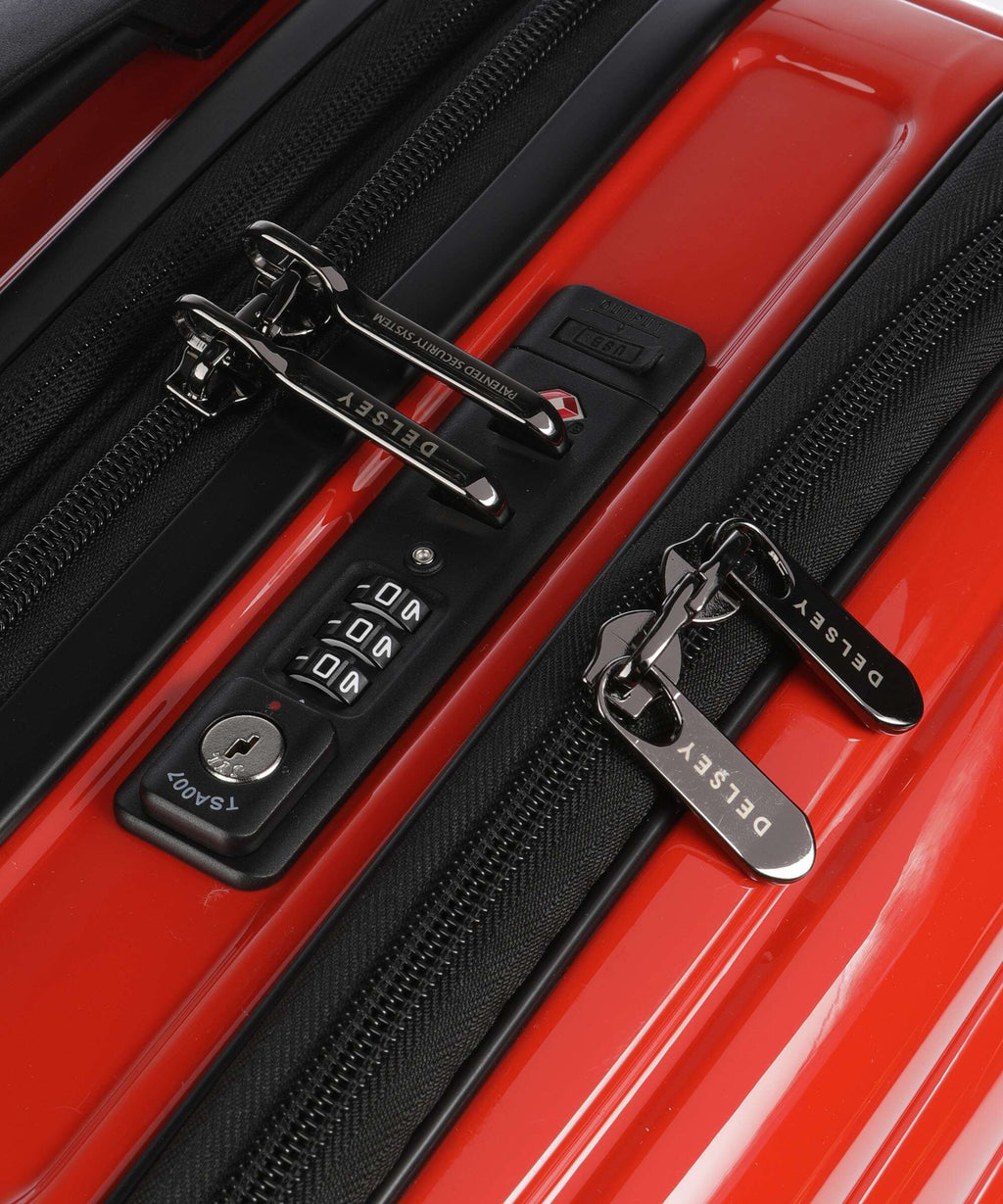 Delsey Paris Shadow 5.0 Spinner (4 wheels) intensives rot