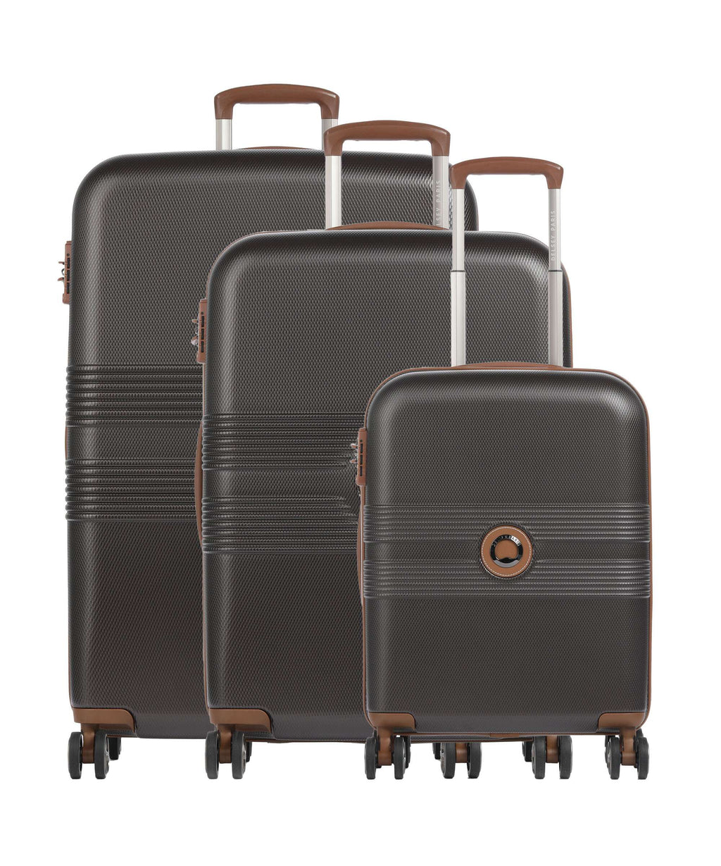 Delsey Paris Flanerie SE Suitcase set (4 wheels) chocolate