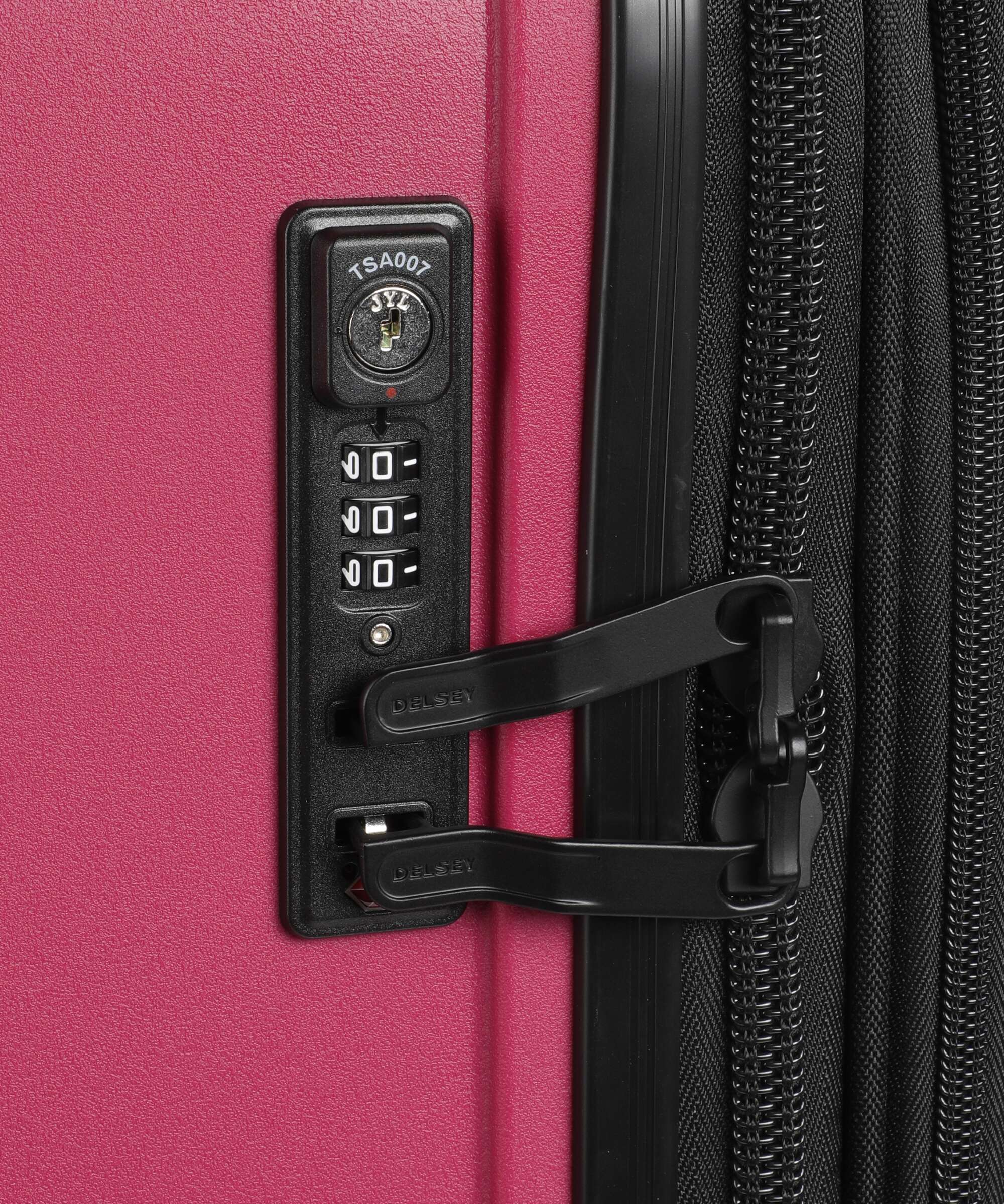 Delsey Paris Belmont Plus Spinner (4 wheels) raspberry