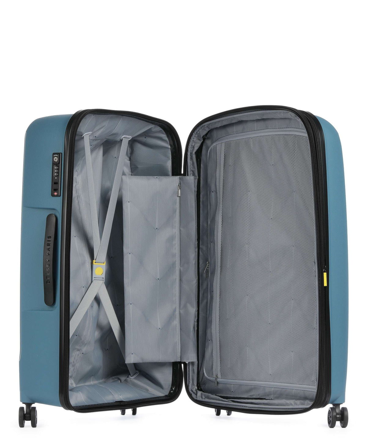 Delsey Paris Belmont Plus Spinner (4 wheels) zink blau