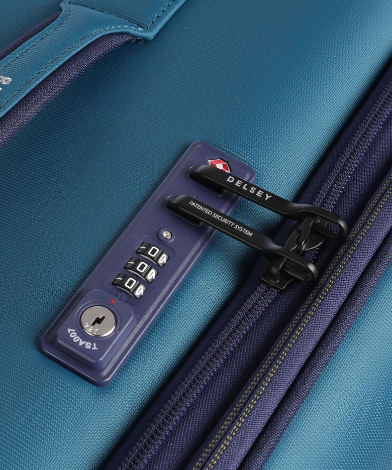 Delsey Paris Brochant 3 Spinner (4 wheels) meerblau