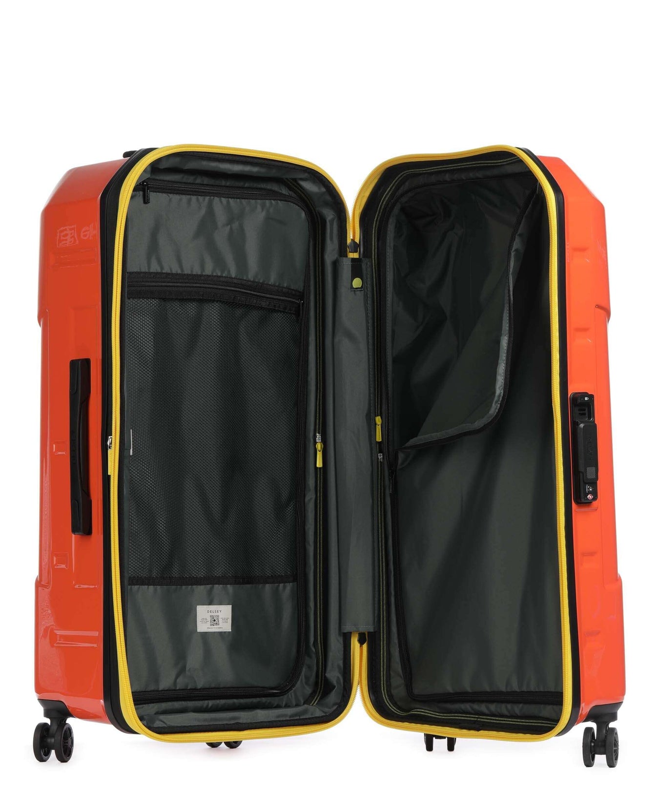 Delsey Paris Rempart Spinner (4 wheels) orange