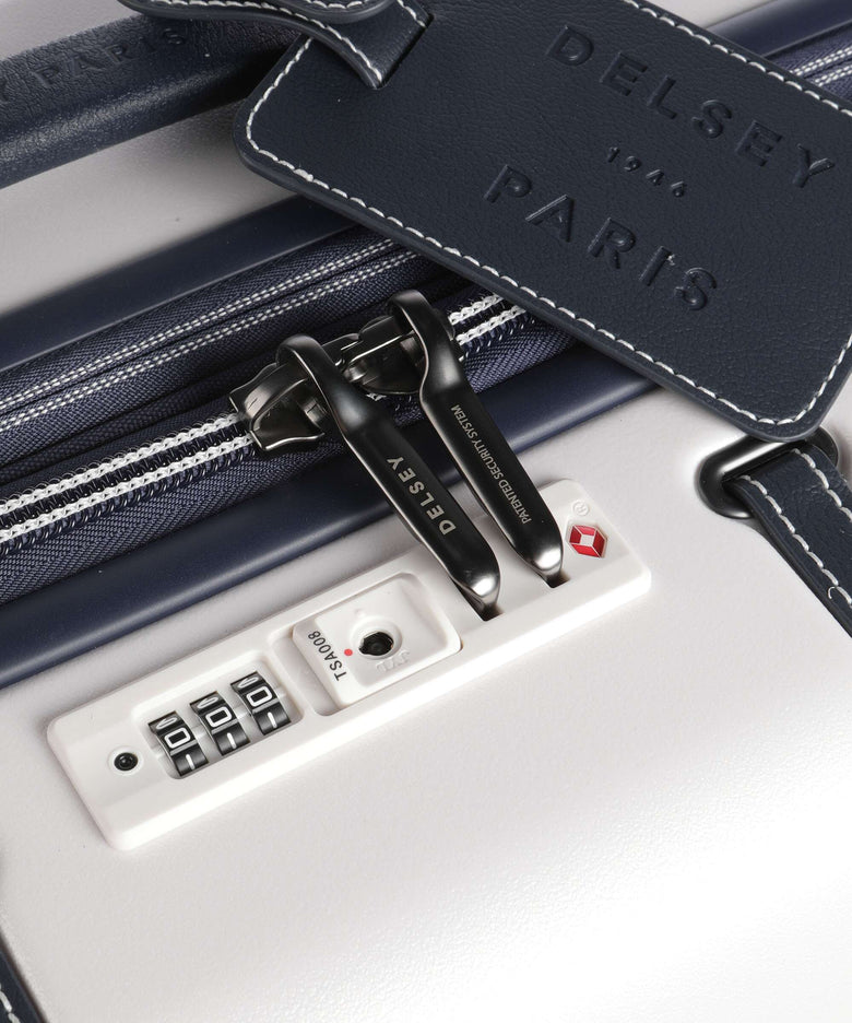 Delsey Paris Deauville Spinner (4 wheels) elfenbein/blau