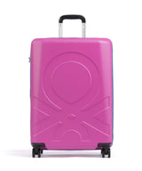 Delsey Paris x United Colors of Benetton Fabrica 4-Pyöräiset matkalaukku purple