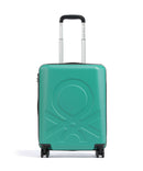 Delsey Paris x United Colors of Benetton Fabrica 4-Pyöräiset matkalaukku green