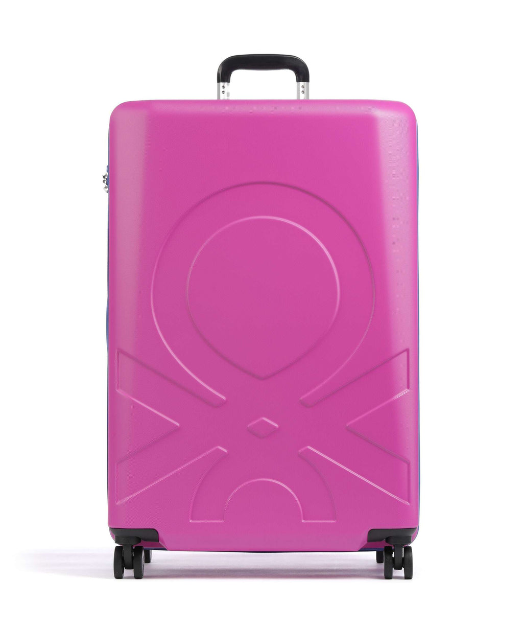 Delsey Paris x United Colors of Benetton Fabrica Spinner (4 wheels) purple