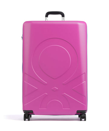 Delsey Paris x United Colors of Benetton Fabrica 4-Pyöräiset matkalaukku purple