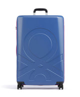 Delsey Paris x United Colors of Benetton Fabrica 4-Pyöräiset matkalaukku blue