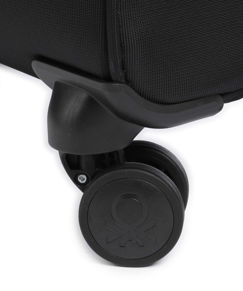 Delsey Paris x United Colors of Benetton CB Spinner (4 wheels) black