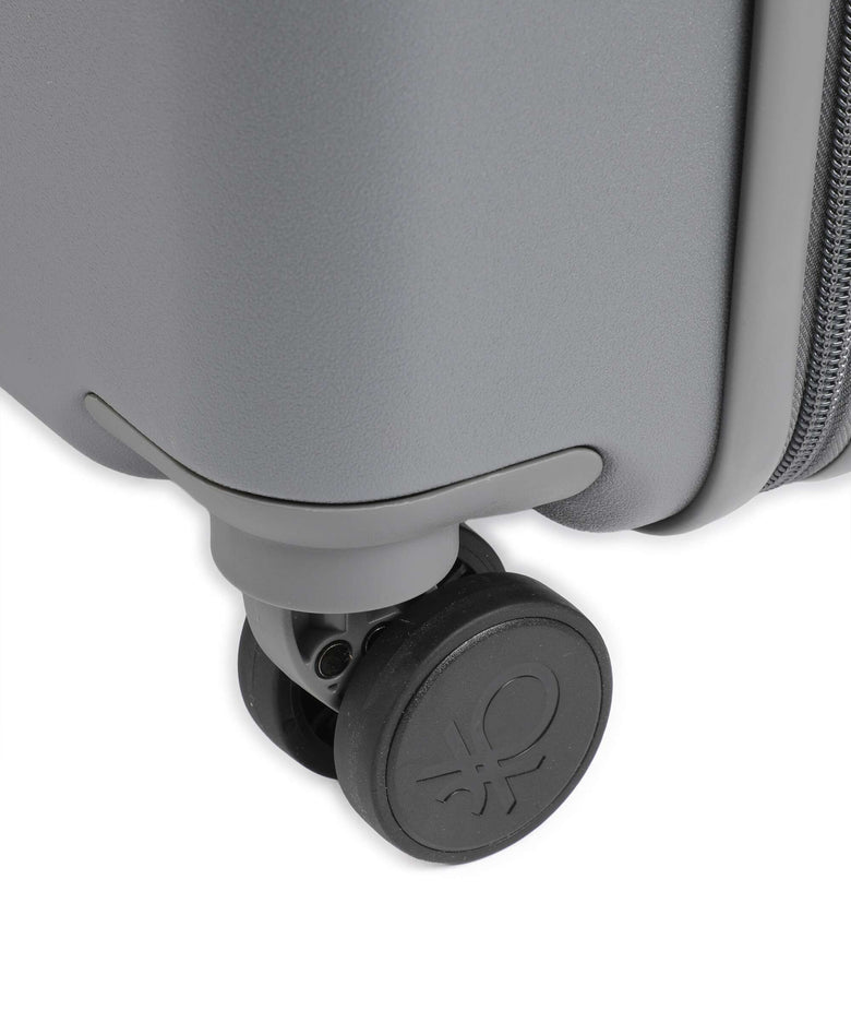 Delsey Paris x United Colors of Benetton UCB Hardside Spinner (4 wheels) steel grey