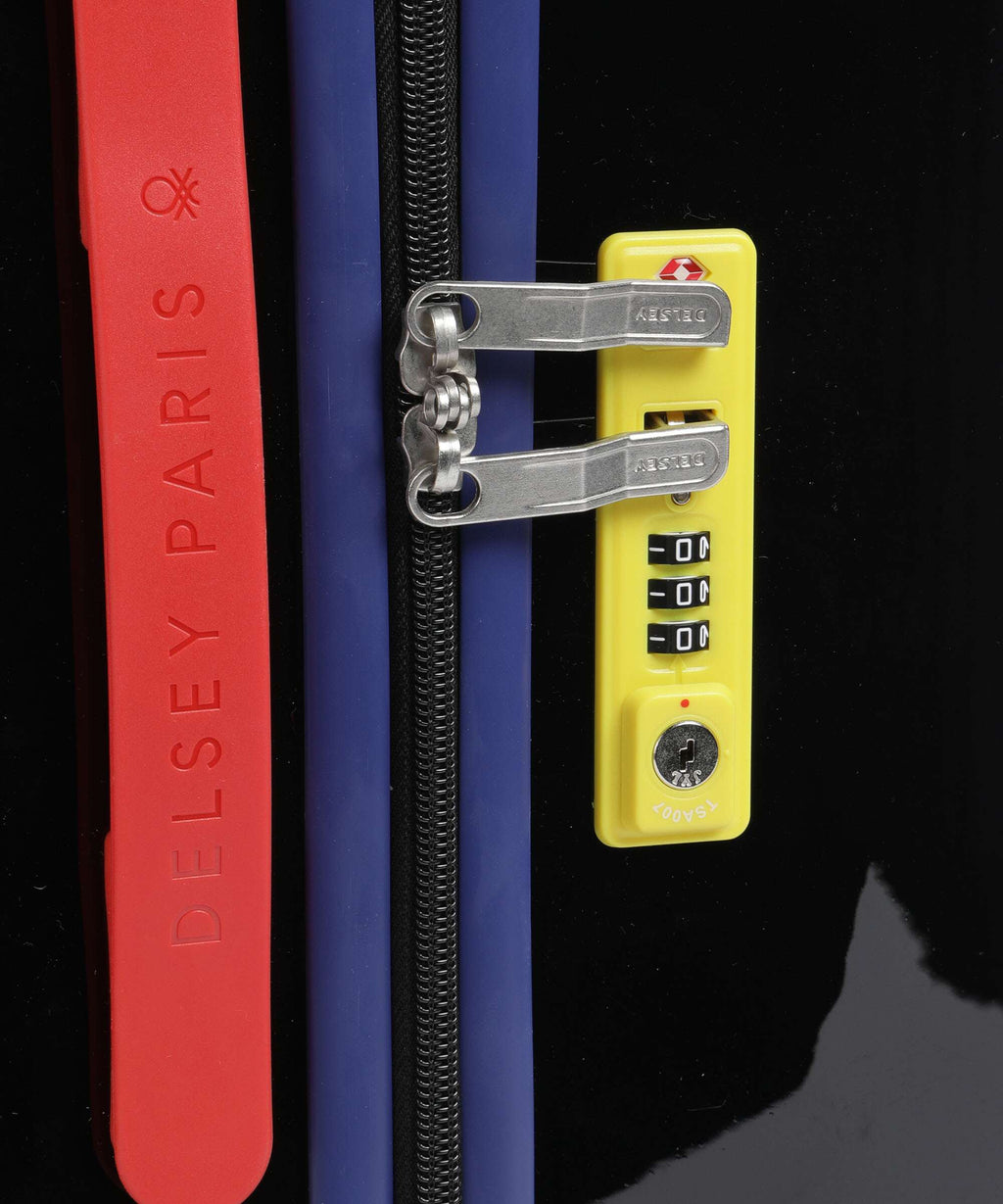 Delsey Paris x United Colors of Benetton United Spinner (4 wheels) black