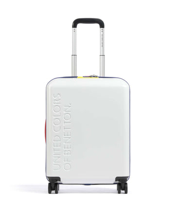 Delsey Paris x United Colors of Benetton United 4-Pyöräiset matkalaukku white