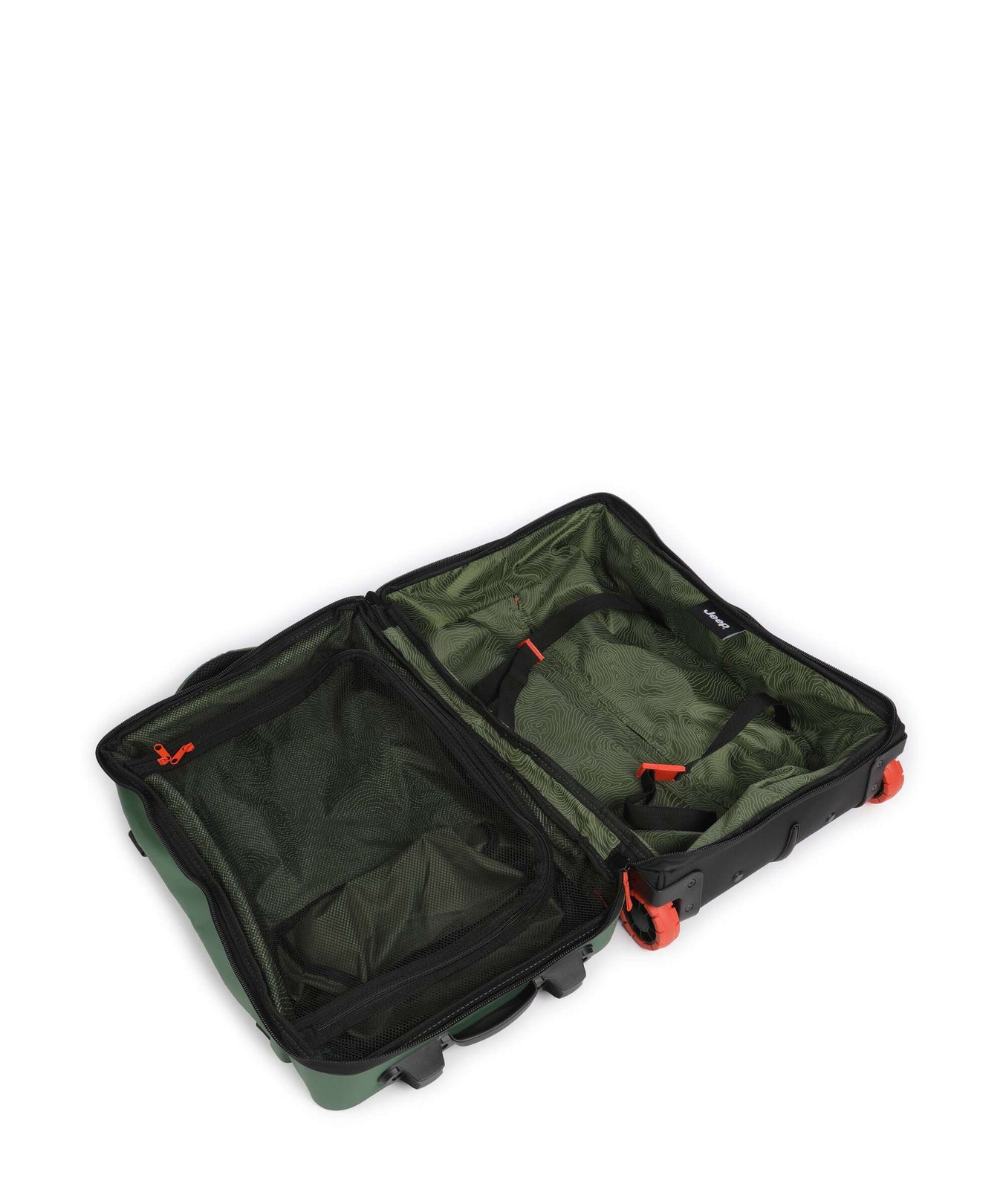 Jeep JS005A 55 Travel bag with wheels green