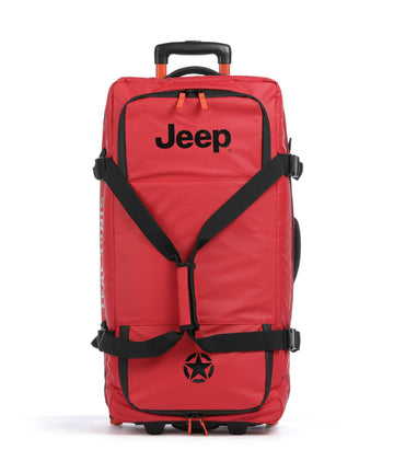 Jeep JS005A 73 Matkalaukku pyörillä chili pepper red