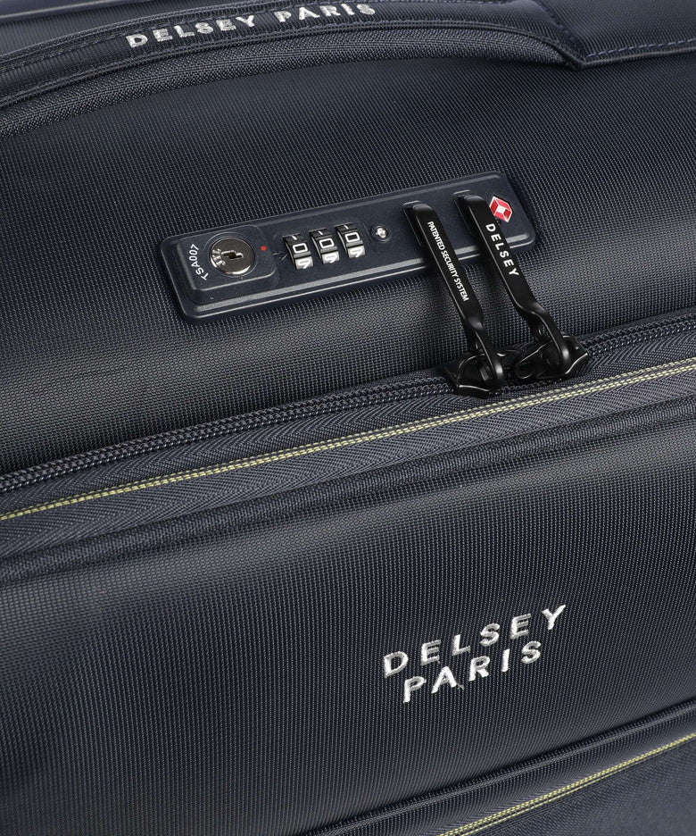 Delsey Paris Brochant 3 Spinner (4 wheels) marineblau