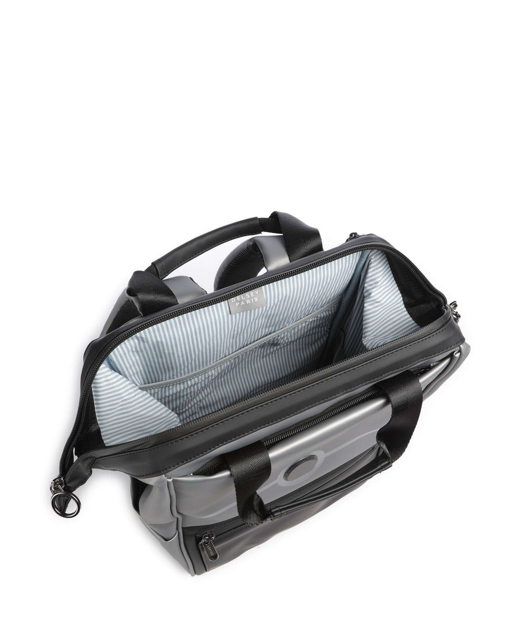 Delsey Paris Turenne Soft Backpack silber