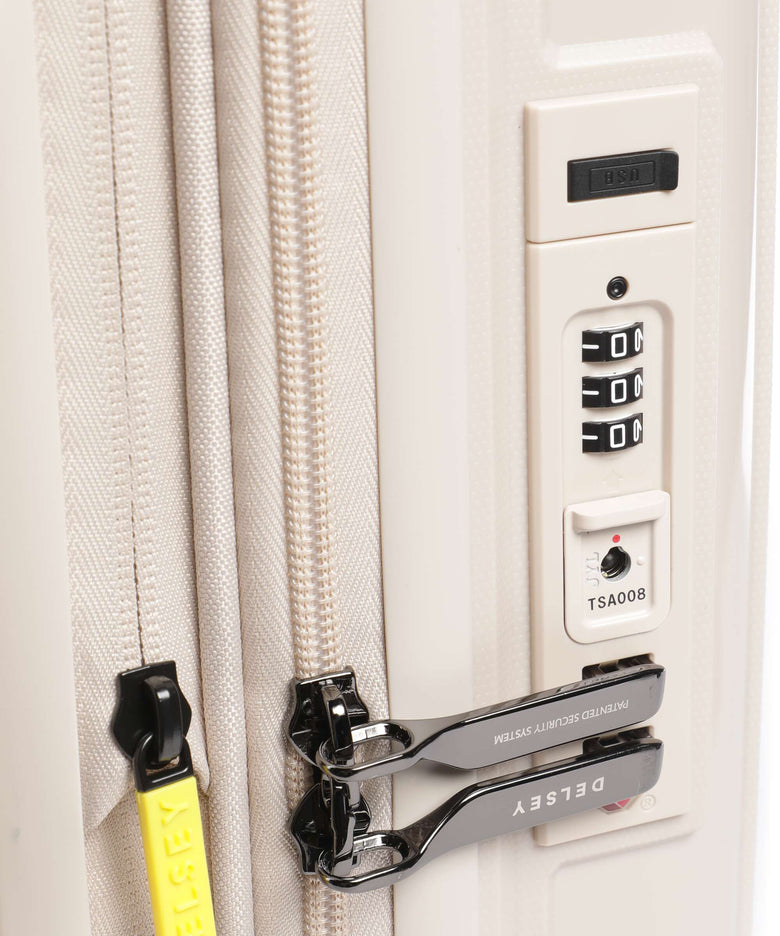 Delsey Paris Lutece Slim Spinner (4 wheels) beige