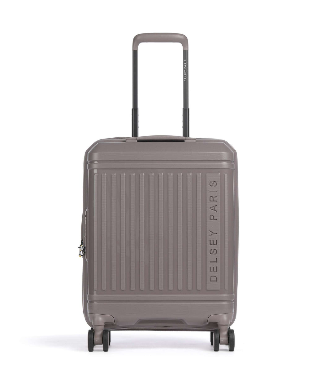 Delsey Paris Lutece Slim Spinner (4 wheels) brown