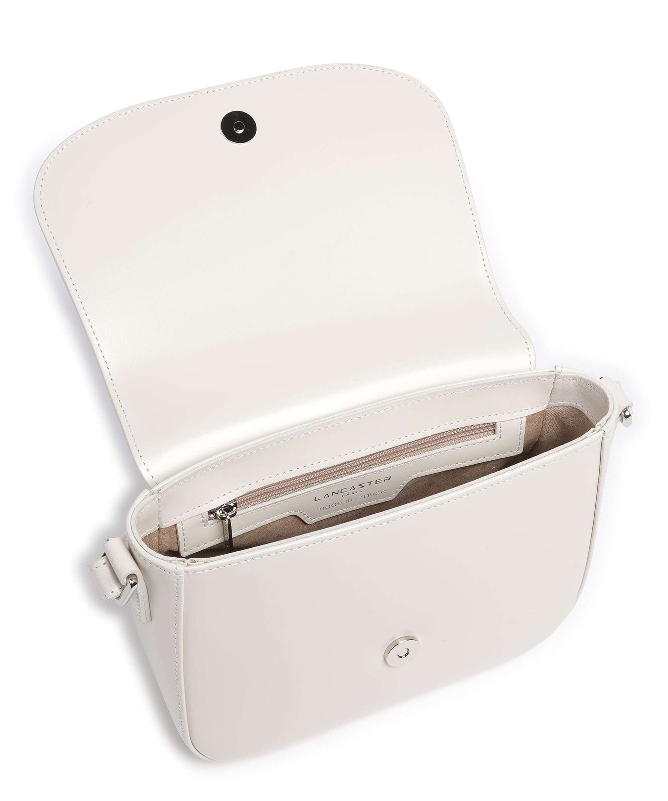 Lancaster Suave Even Crossbody bag ecru