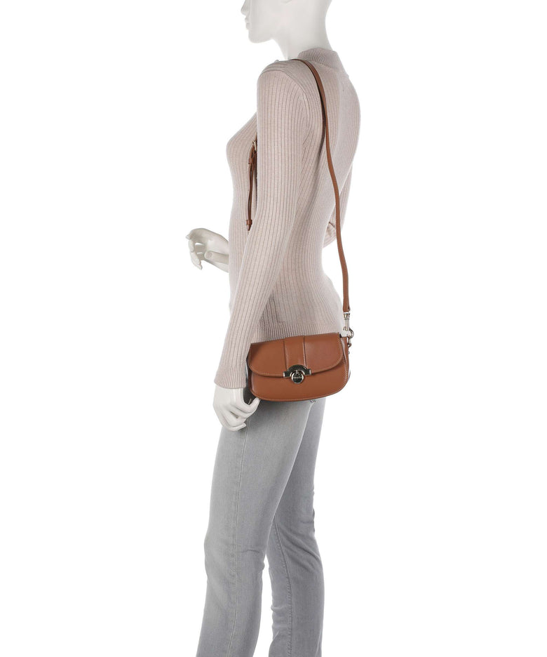 Lancaster Paris Médaille Crossbody bag camel
