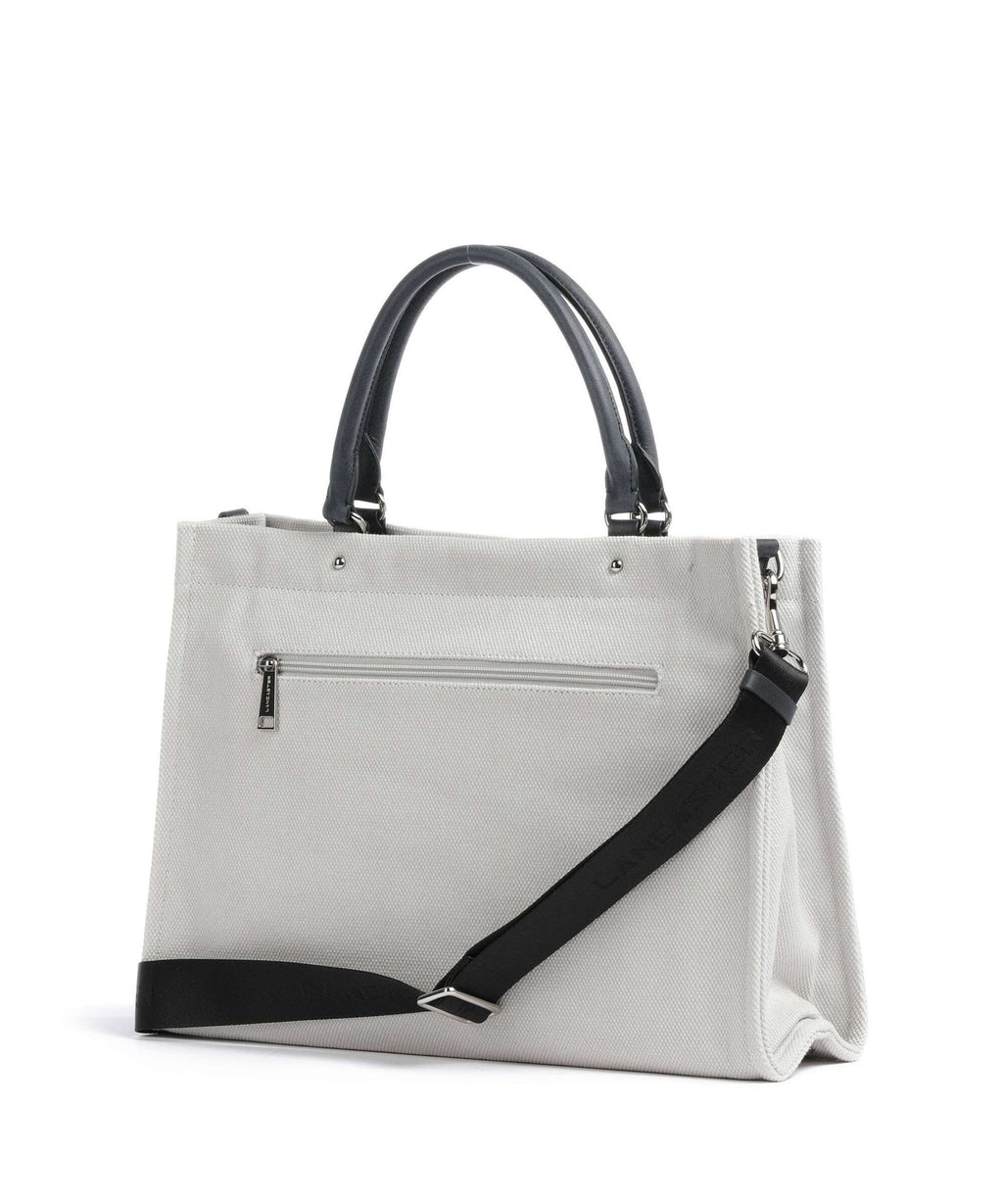 Lancaster Actual Canvas Conscious Handbag grisclai