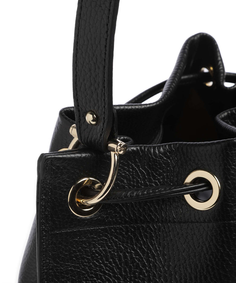 Lancaster Foulonne Alba Double Bucket bag noir/nude