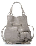 Lancel Premier Flirt Hobo bag grey taupe